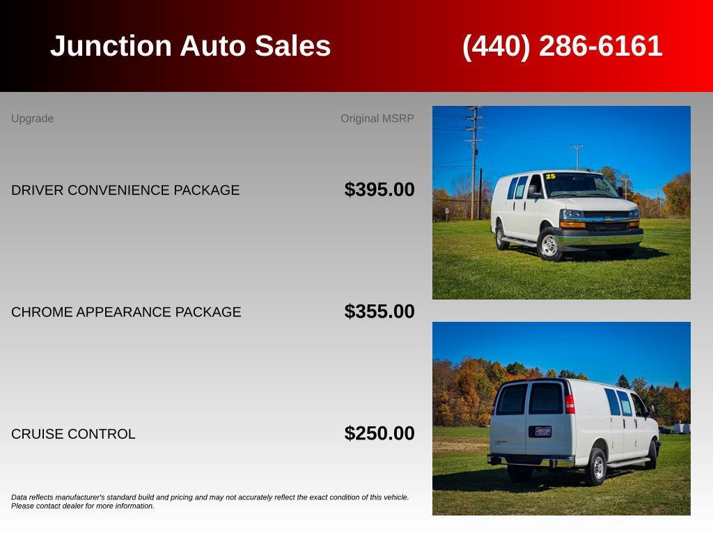 2025 Chevrolet Express Cargo WT