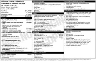 2026 GMC Sierra 2500 HD SLE