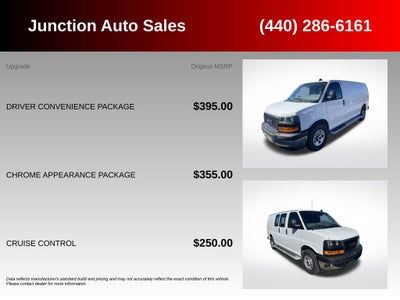 2025 GMC Savana Cargo Work Van