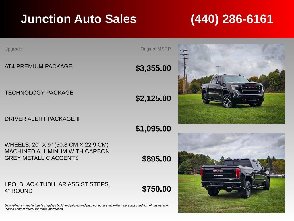 2020 GMC Sierra 1500 AT4