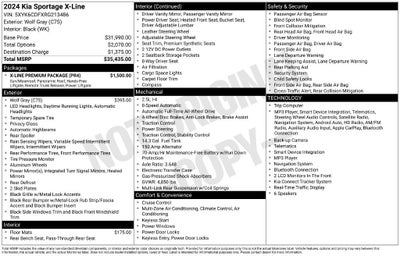 2024 Kia Sportage X-Line