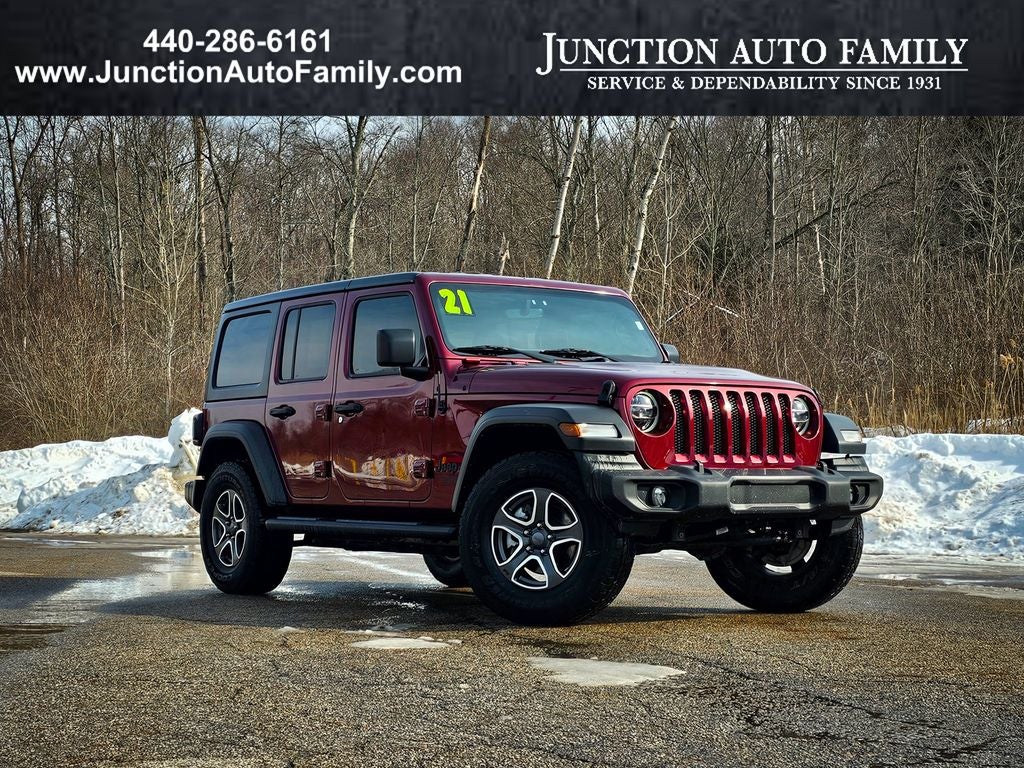 2021 Jeep Wrangler Unlimited Sport S 4x4