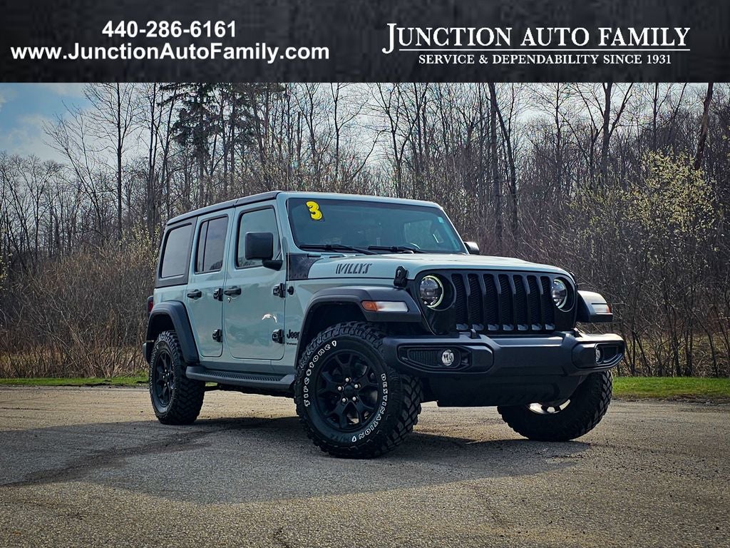 2023 Jeep Wrangler 4-Door Willys 4x4