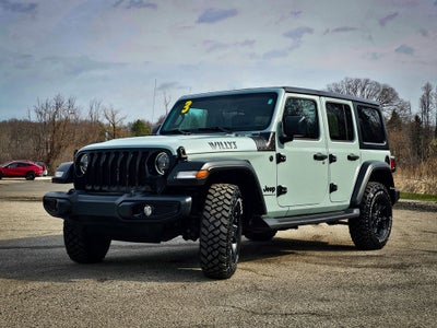 2023 Jeep Wrangler 4-Door Willys 4x4