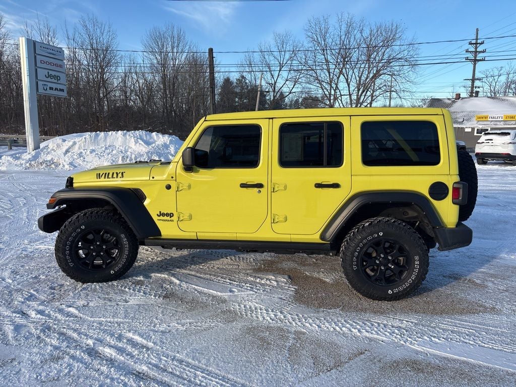 2022 Jeep Wrangler Unlimited Willys 4x4
