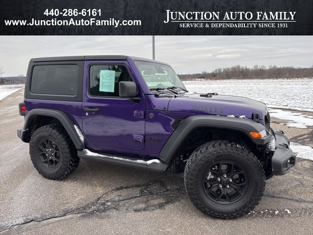 2026 Jeep Wrangler 2-Door Willys 4x4