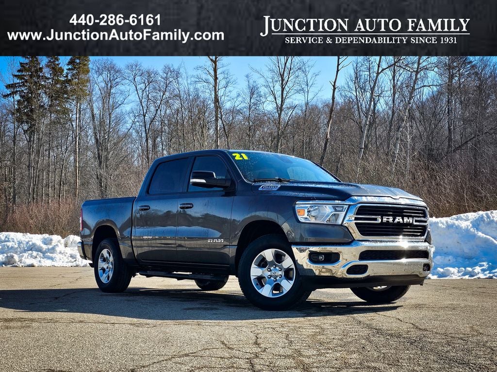 2021 RAM 1500 Big Horn Crew Cab 4x4 5'7' Box
