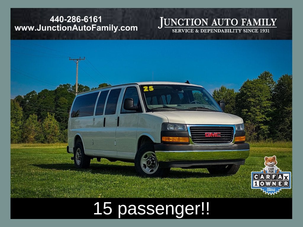 2025 GMC Savana Passenger RWD 3500 Extended Wheelbase LT