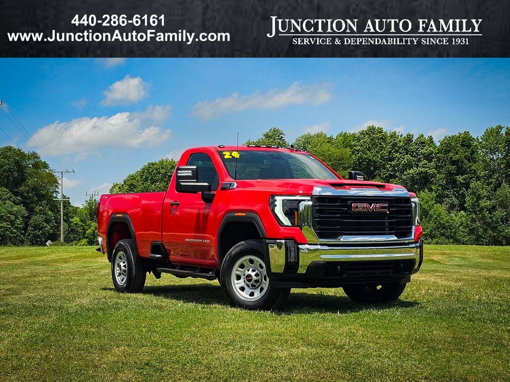 2024 GMC Sierra 3500HD 4WD Regular Cab Long Bed Pro