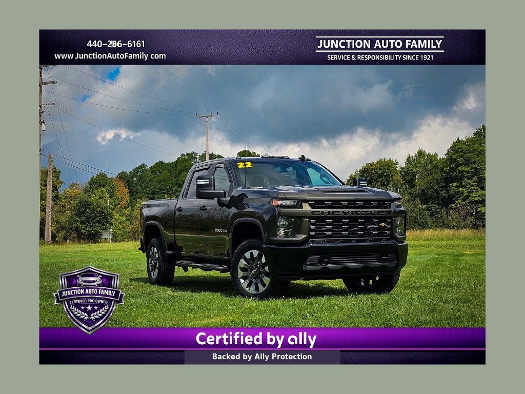 2022 Chevrolet Silverado 2500HD 4WD Crew Cab Standard Bed Custom