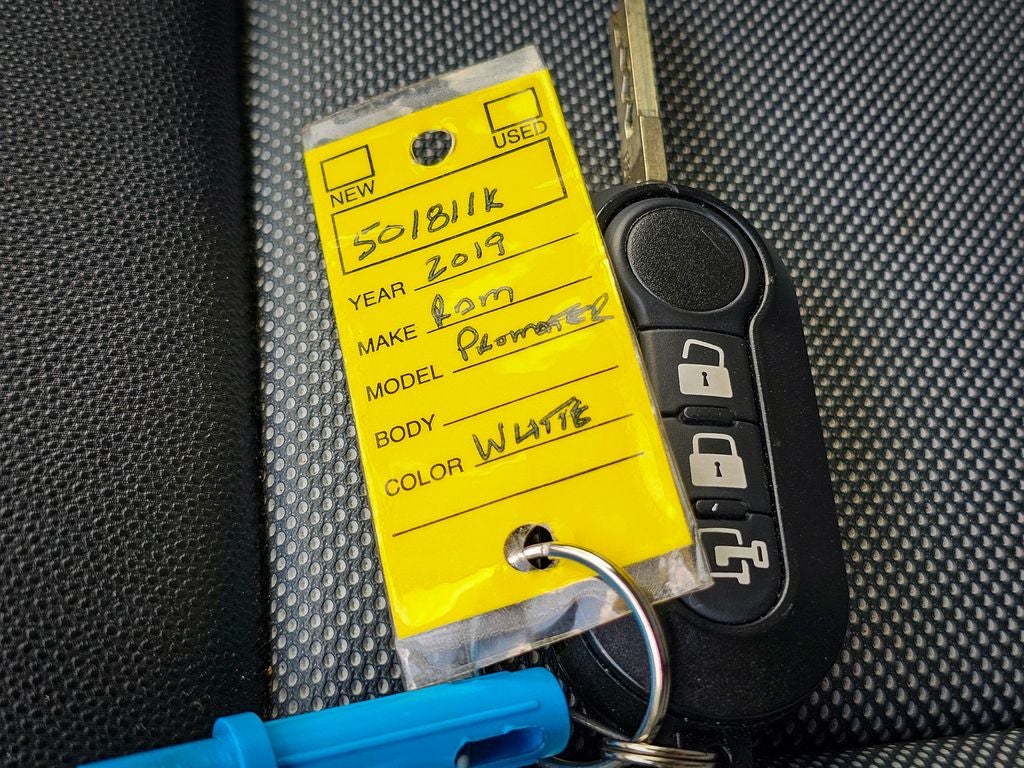 2019 RAM ProMaster 1500 Cargo Van High Roof 136' WB