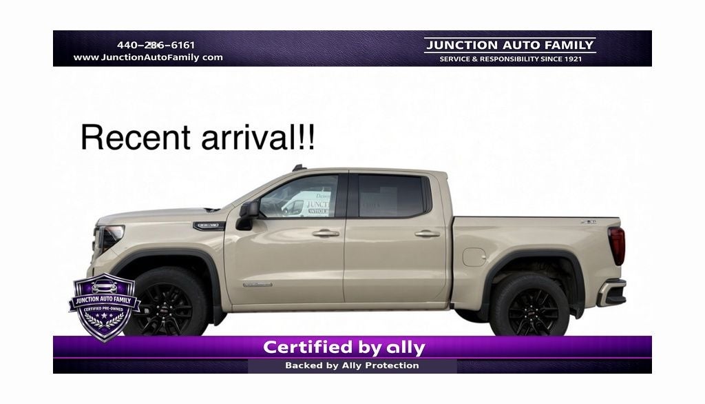 2023 GMC Sierra 1500 4WD Crew Cab Short Box Elevation with 3SB
