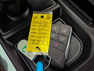 2025 GMC Sierra 1500 4WD Crew Cab Short Box Elevation with 3SB