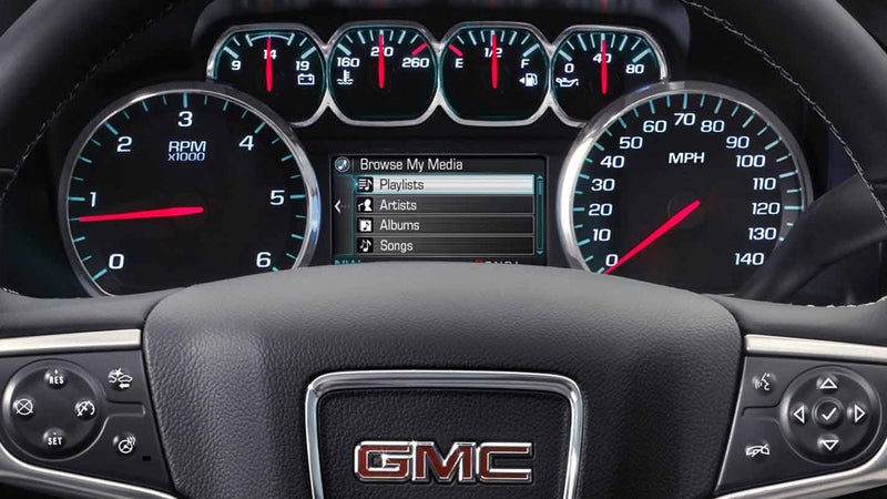 2018 GMC Sierra 1500 Dashboard