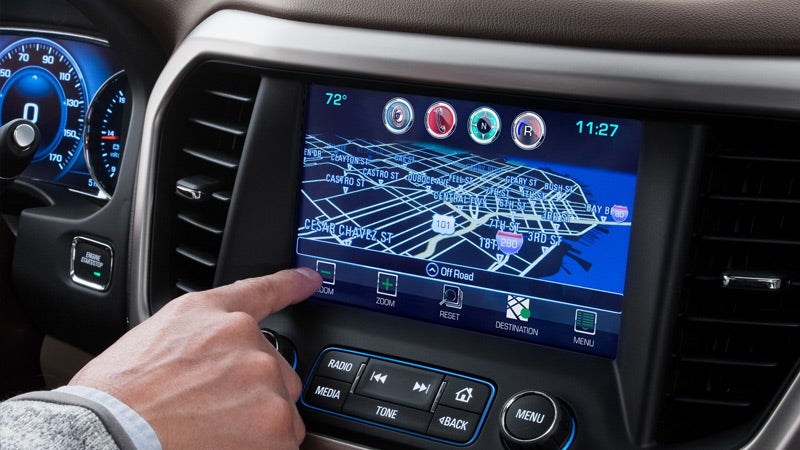 2019 GMC Acadia Infotainment System