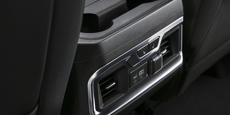 2019 GMC Sierra 1500 Interior Rear Features