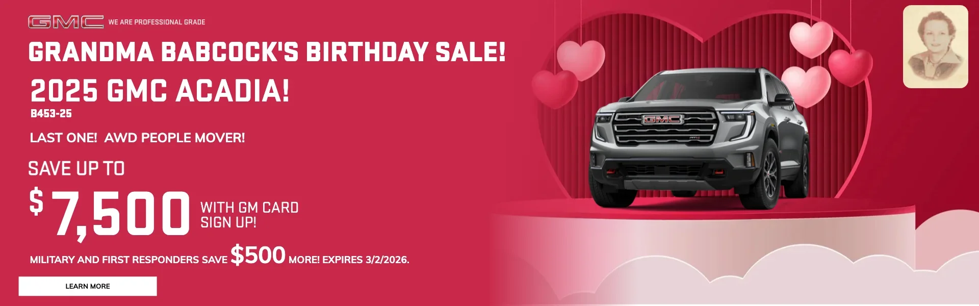 2025 GMC Acadia!