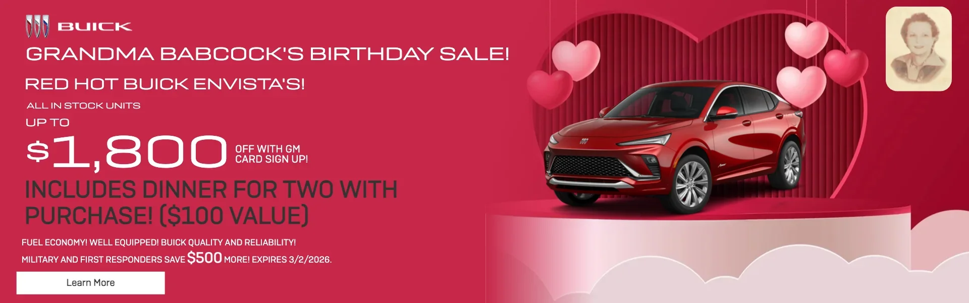 Red Hot Buick Envista's!