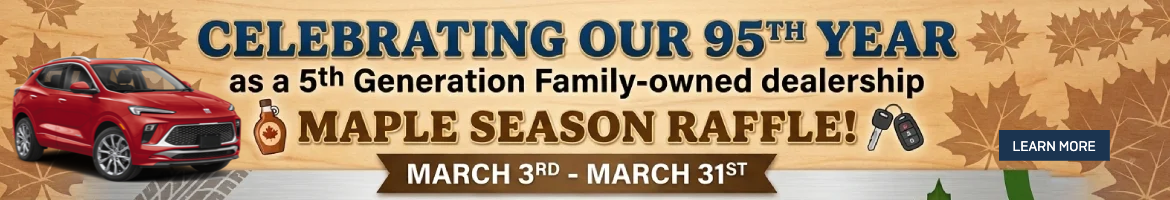 MAPLE SEASON RAFFLE!