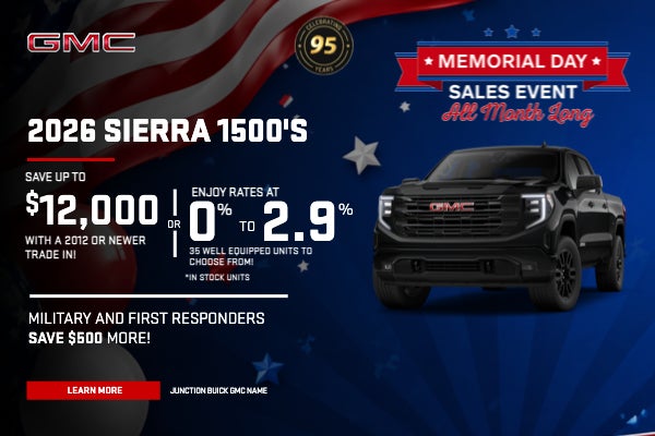 2026 Sierra 1500's 
