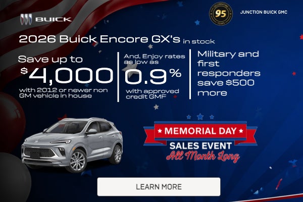 2026 Buick Encore GX's in stock! 