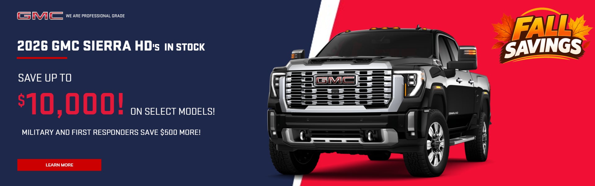 2026 GMC SIERRA HD'S