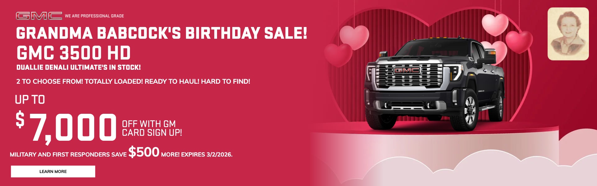 GMC 3500 HD Duallie DENALI Ultimate's in stock!