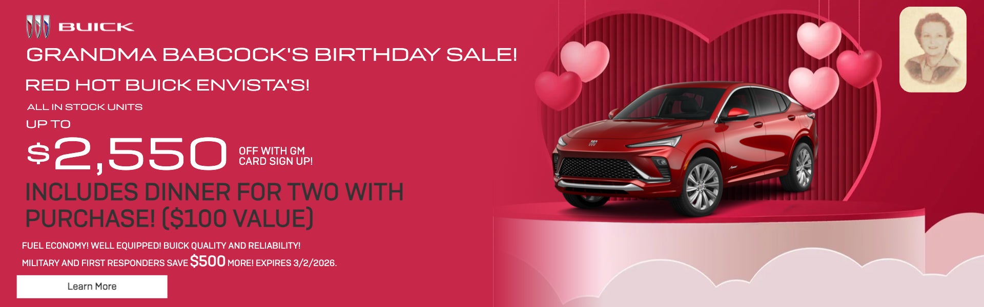 Red Hot Buick Envista's!